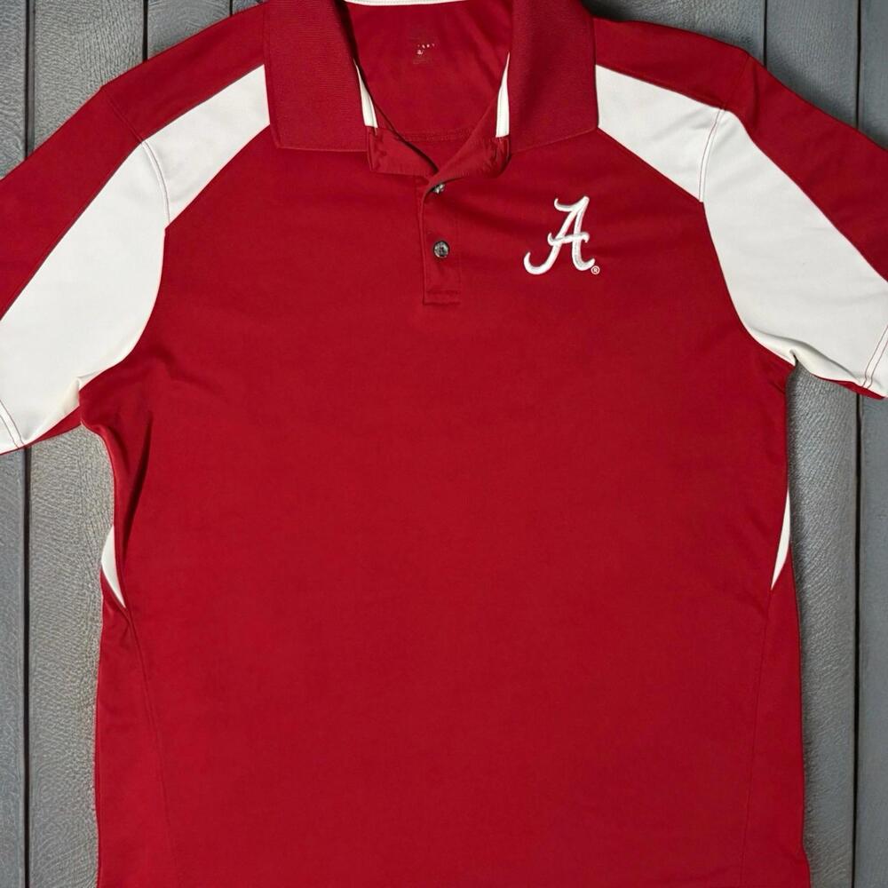 Alabama Crimson Tide Polo Knights Apparel Polo Shirt Size XLarge